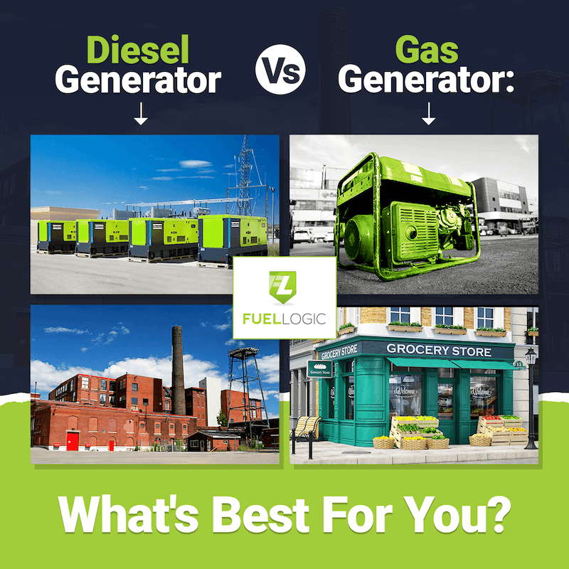 Diesel Generator Vs Gas Generator