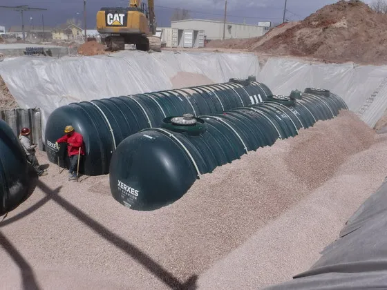 underground fuel storage tank 