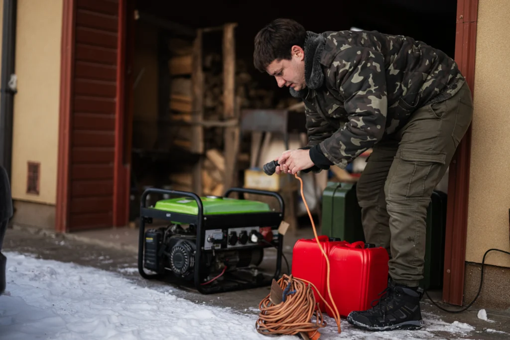 small portable diesel generator